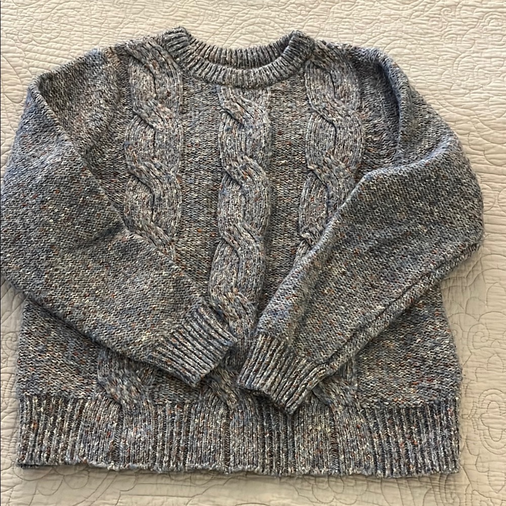 Cable knit sweater